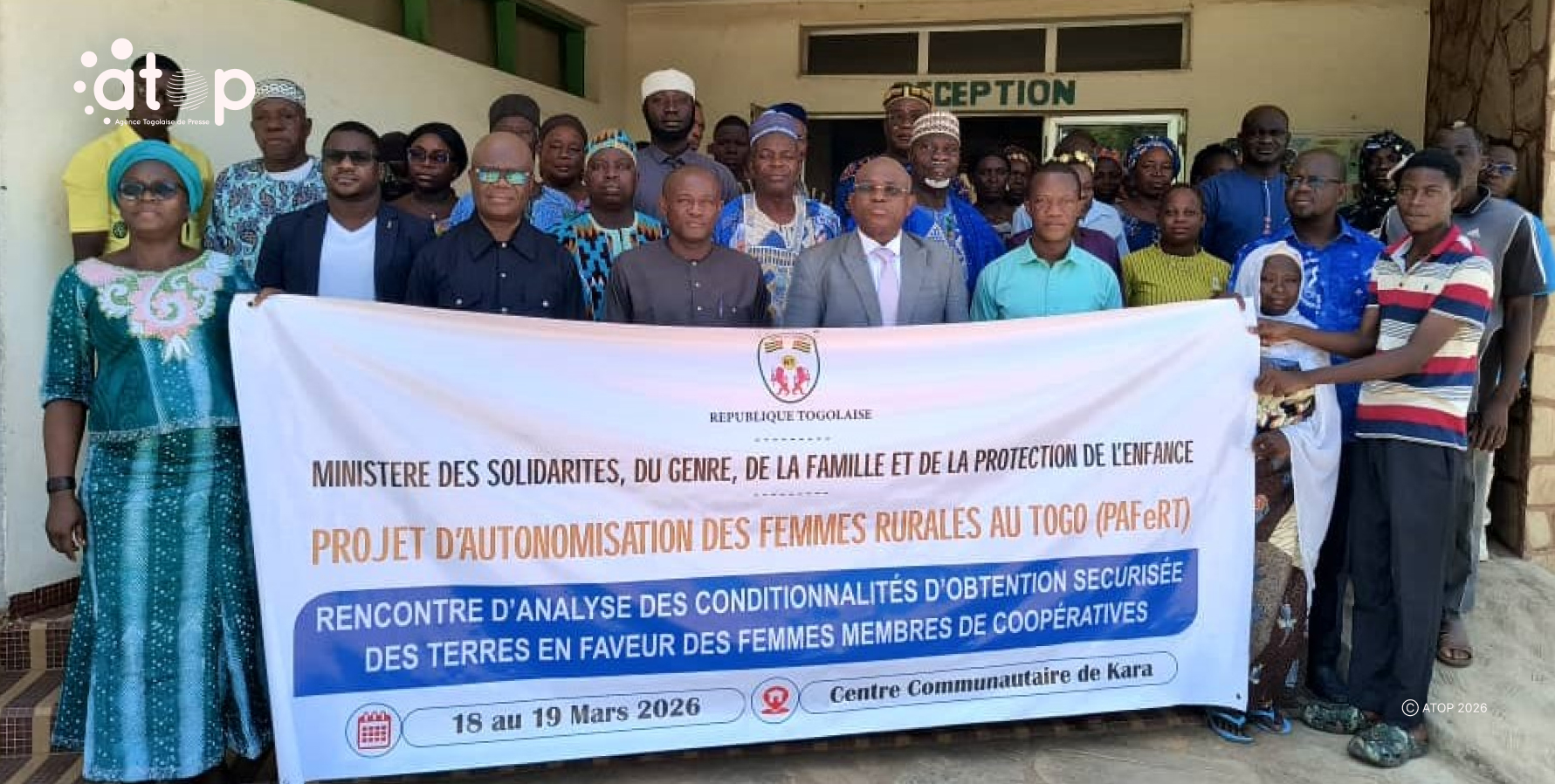 Kozah/accès sécurisé aux terres au bénéfice des coopératives féminines : Les acteurs planchent sur la question à Kara 1 Oliver821