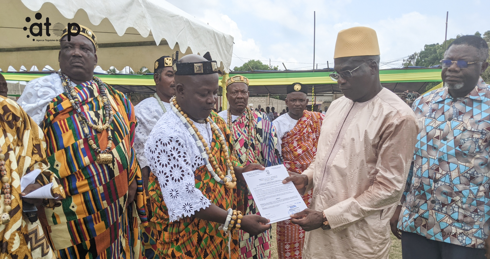 Agoè-Nyivé/chefferie traditionnelle : Togbui Anagbla-Ahondoh Kossivi II chef du village d’Afiadenygba 1 Oliver822