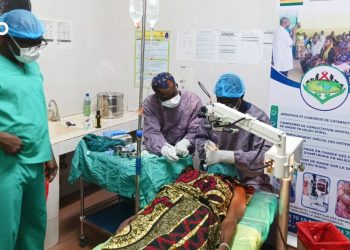 Santé : 27 patients opérés de la cataracte à Légbassito 2 Santé : 27 patients opérés de la cataracte à Légbassito