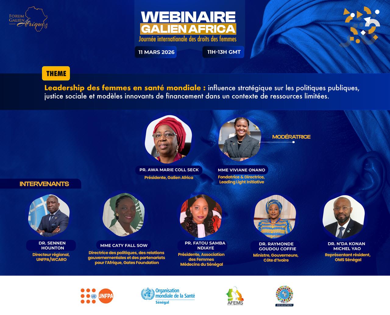 Galien Africa célèbre la journée internationale des droits des femmes à travers un webinaire 1 webinaire