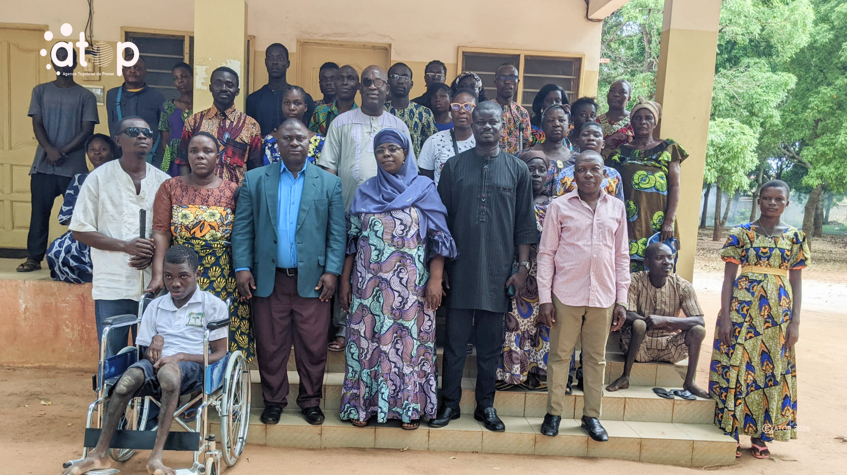 Agoe-Nyivé : des artisans en situation de handicap formés à créer leurs entreprises 1 1 Les participants