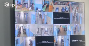 33 Visualisation des cameras installees au CHR Tomde depuis le bureau du directeur Etou