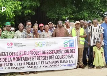 Amou/ environnement : le projet de restauration des flancs de la montagne et berges des cours d’eau a Hihéatro lance