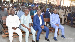 43 Une partie des officiels a leglise Sts Pierre et Paul de Kara 1