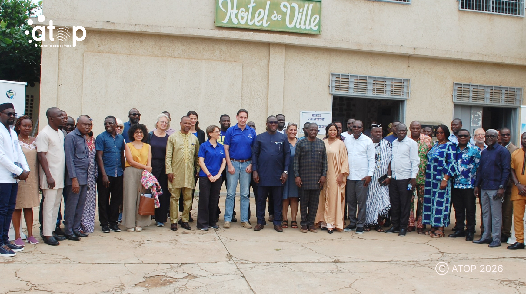 7 Les participants apres les discussion dans la sallle sur les des actions