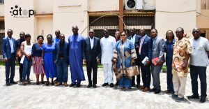 Santé : La première édition des journées du secteur privé, lancée à Lomé pour soutenir l'AMU 2 Autorites et participants Site 1