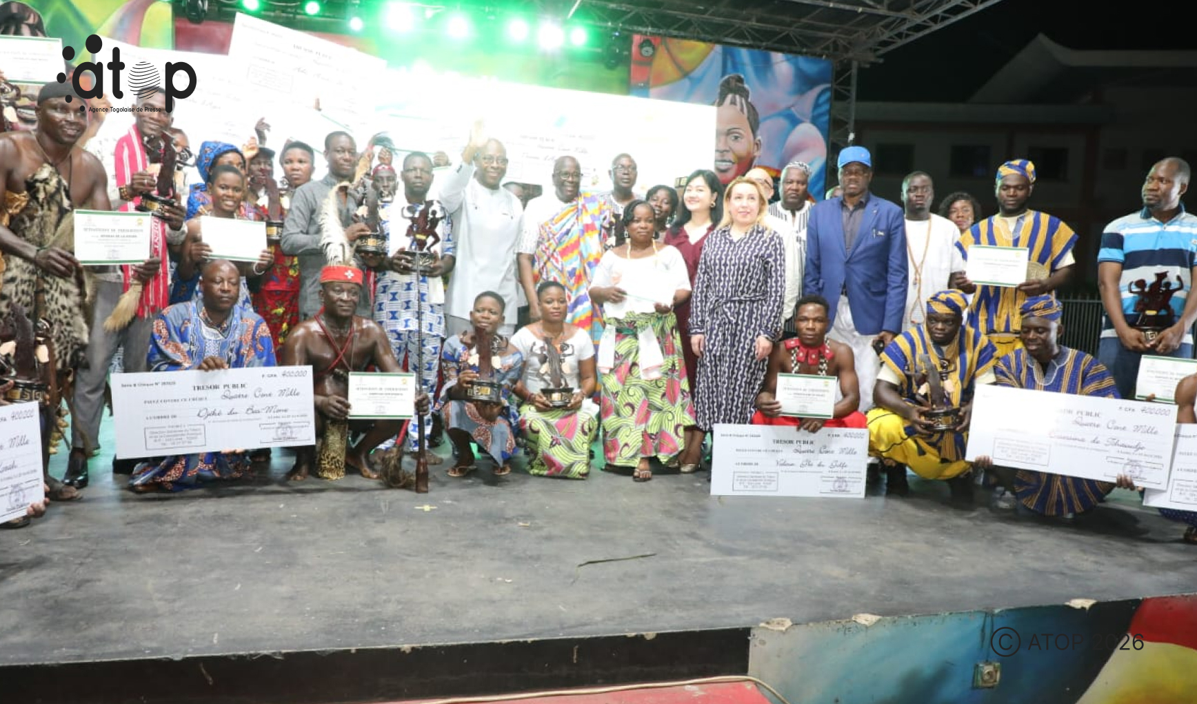 Laureats et officiels