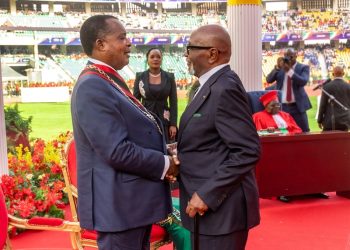 Le Président de la République a assisté à l’investiture de Denis Sassou Nguesso