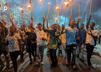 Tchaoudjo/66è anniversaires de l’indépendance du Togo : Une retraite aux flambeaux illumine des artères de la ville de Sokodé