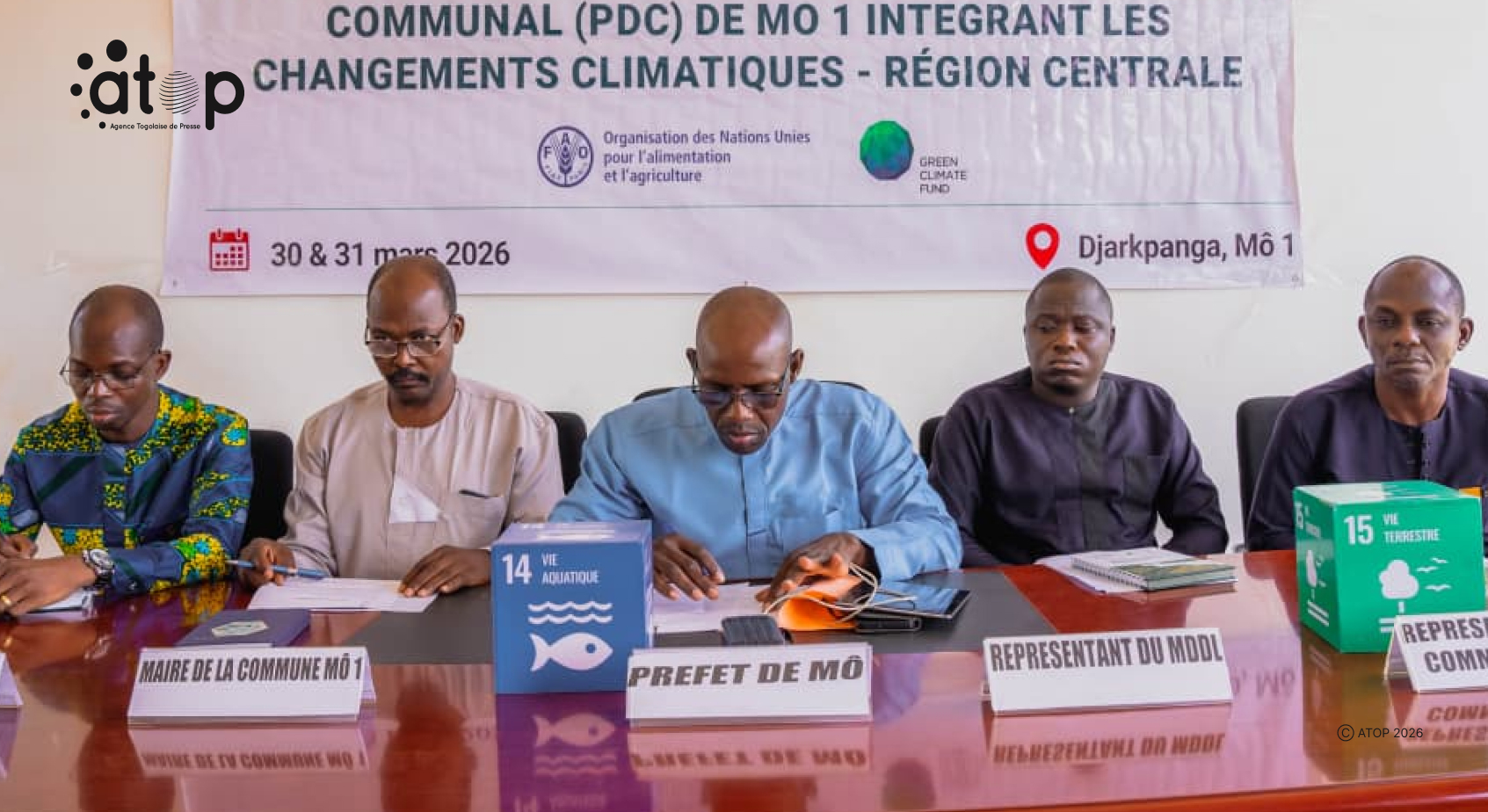 Le plan de développement communal de Mô 1 validé 1 Oliver 77