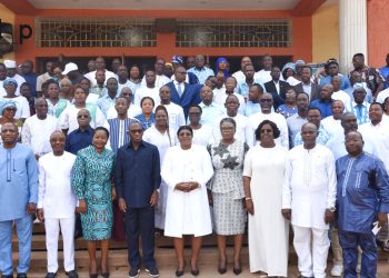 14 eme anniversaire du parti UNIR :   Une messe d’action de grâce pour la paix, dite à Lomé