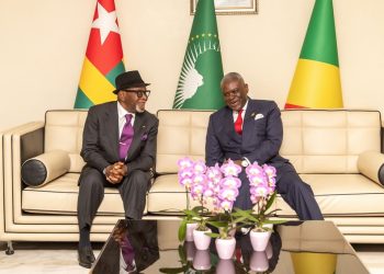 Le chef de l’Etat Savi de Tové à l’investiture du président Sassou N’Guesso