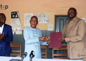 Dankpen / Passation de service : Le col. Akpamour Koffi prend fonction à la tête de la préfecture