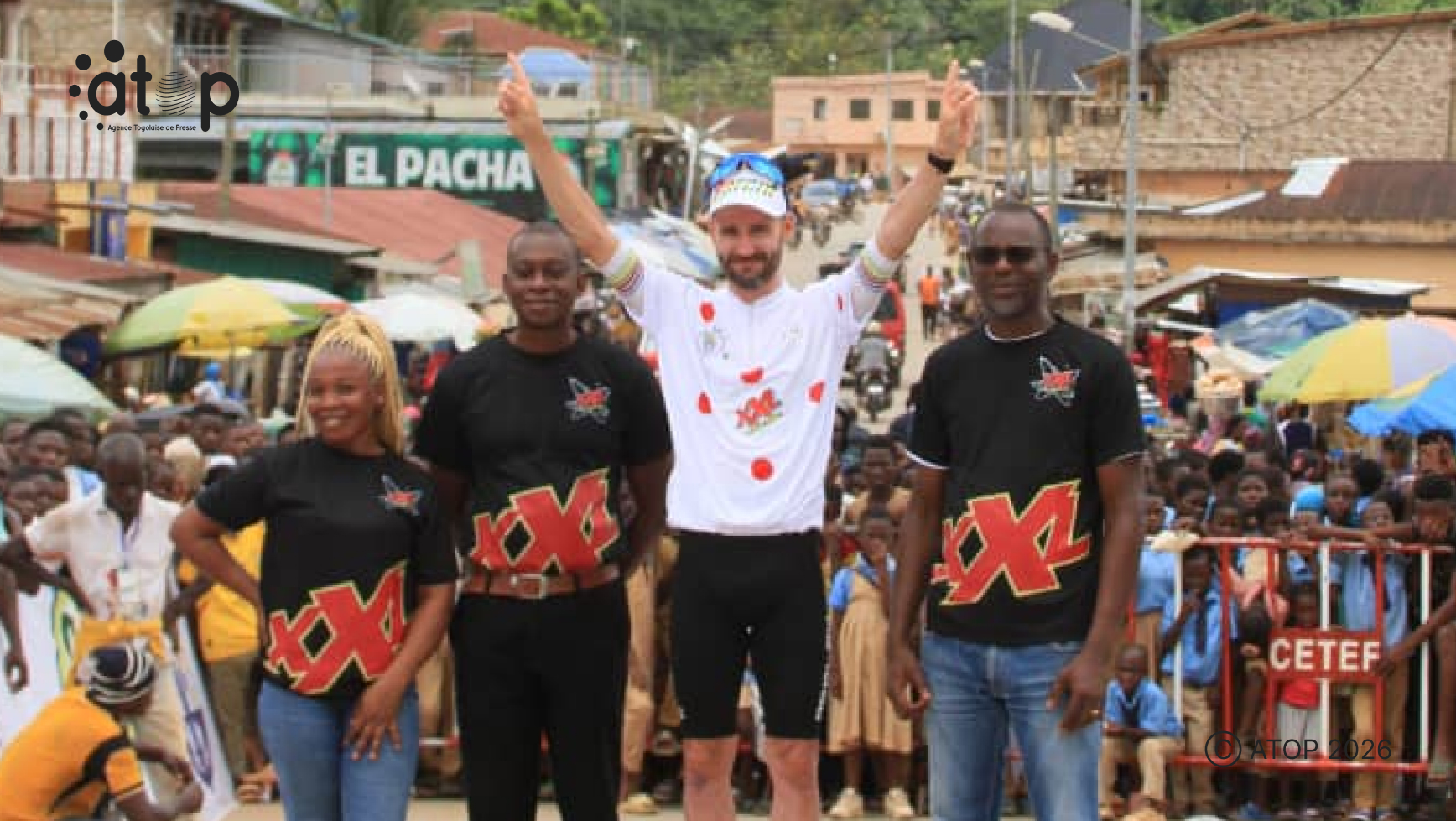 31e Tour cycliste international du Togo : le Belge De Decker Bjorn remporte la 2e étape, Heylen Wannes conserve le maillot jaune 1 Oliver 41