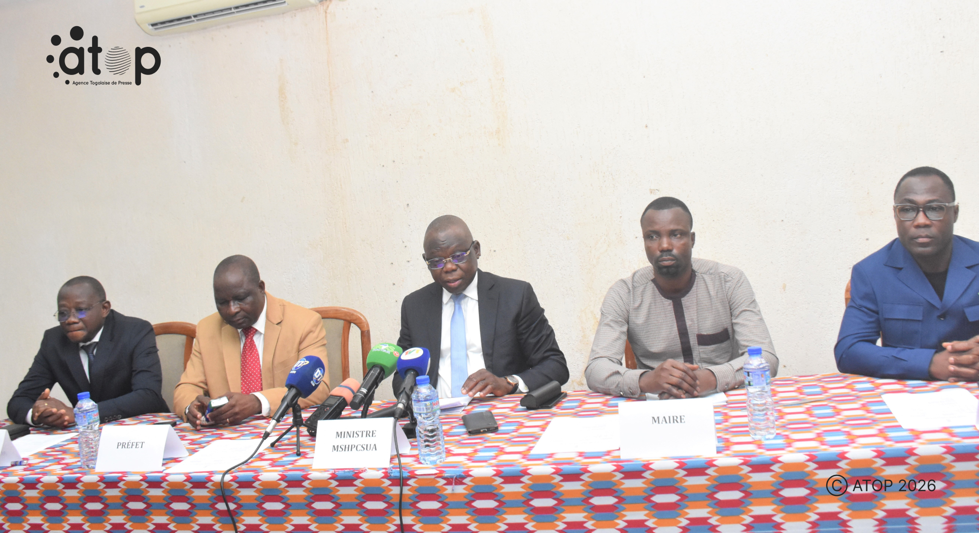 1 Lintervention du ministre Tessi micro