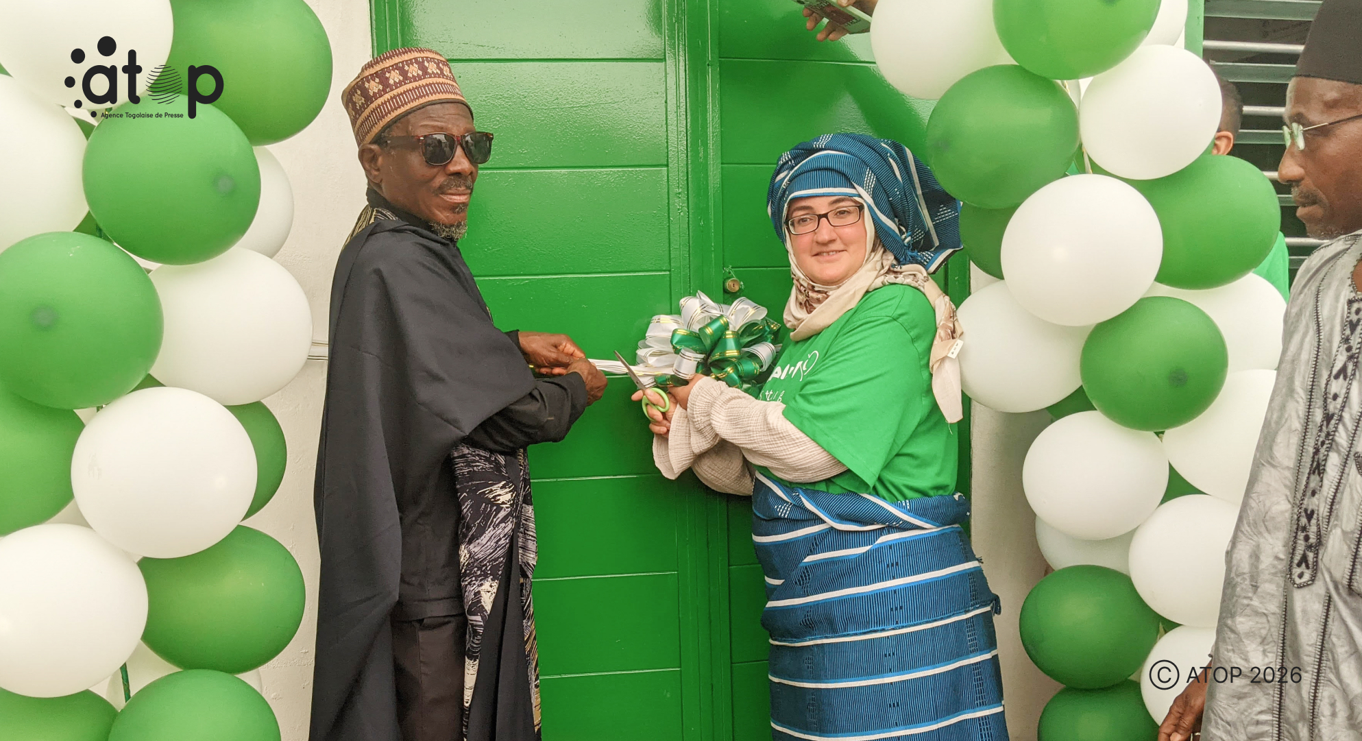 12 Linauguration du nouveau centre deducation par le Dr Hatum Karakas
