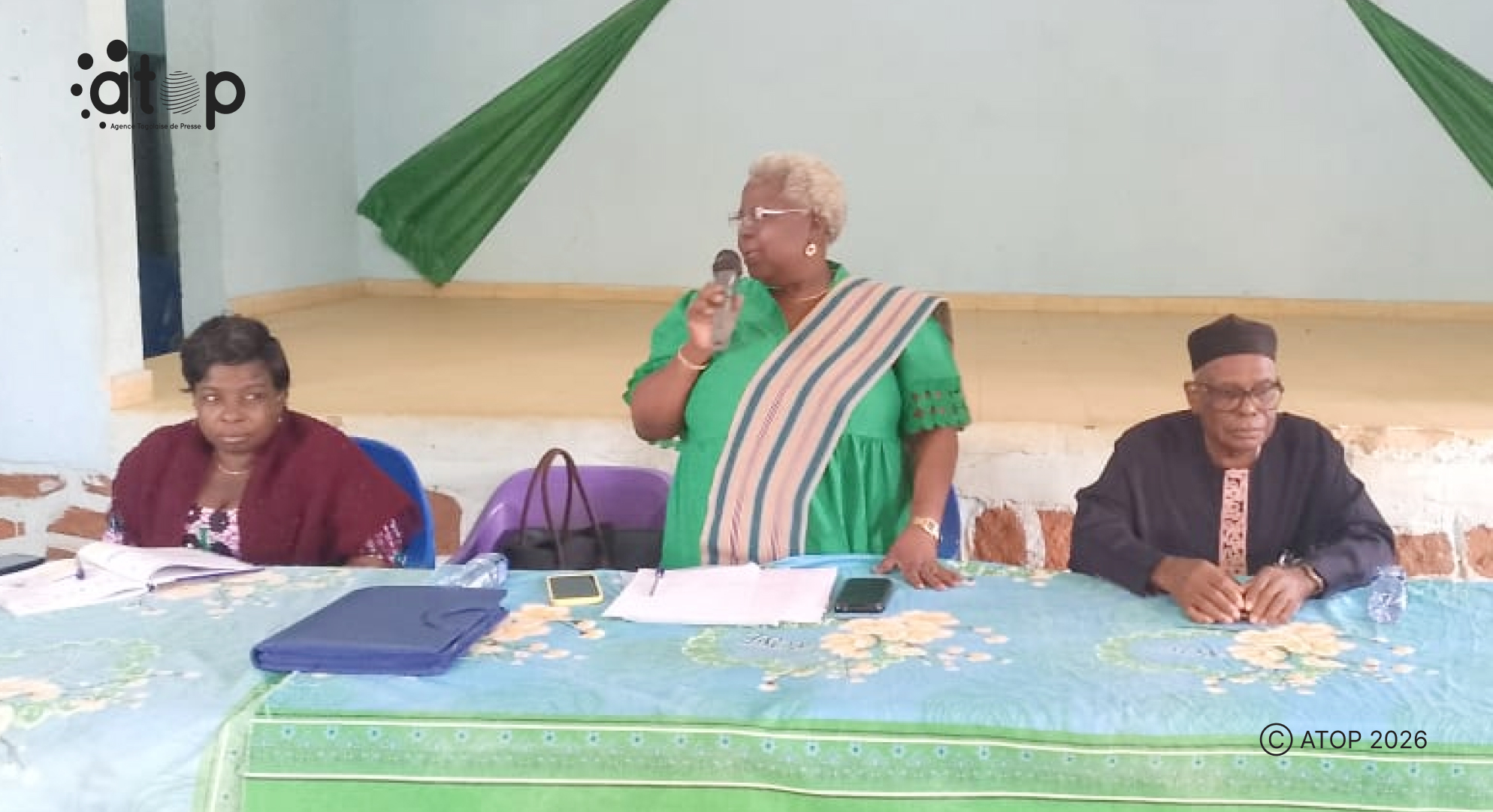 13 Mme Tchamdja lors de son intervention a Pagouda