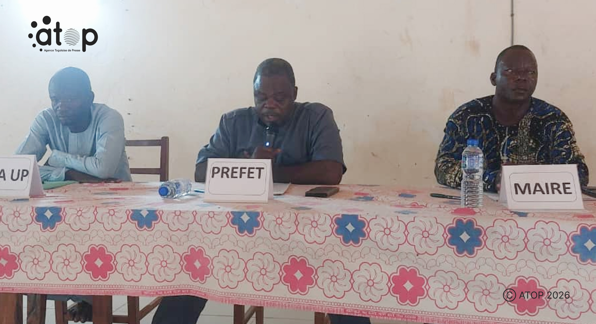 22 M. NGbamou encourage les producteurs a ameliorer leurs rendements