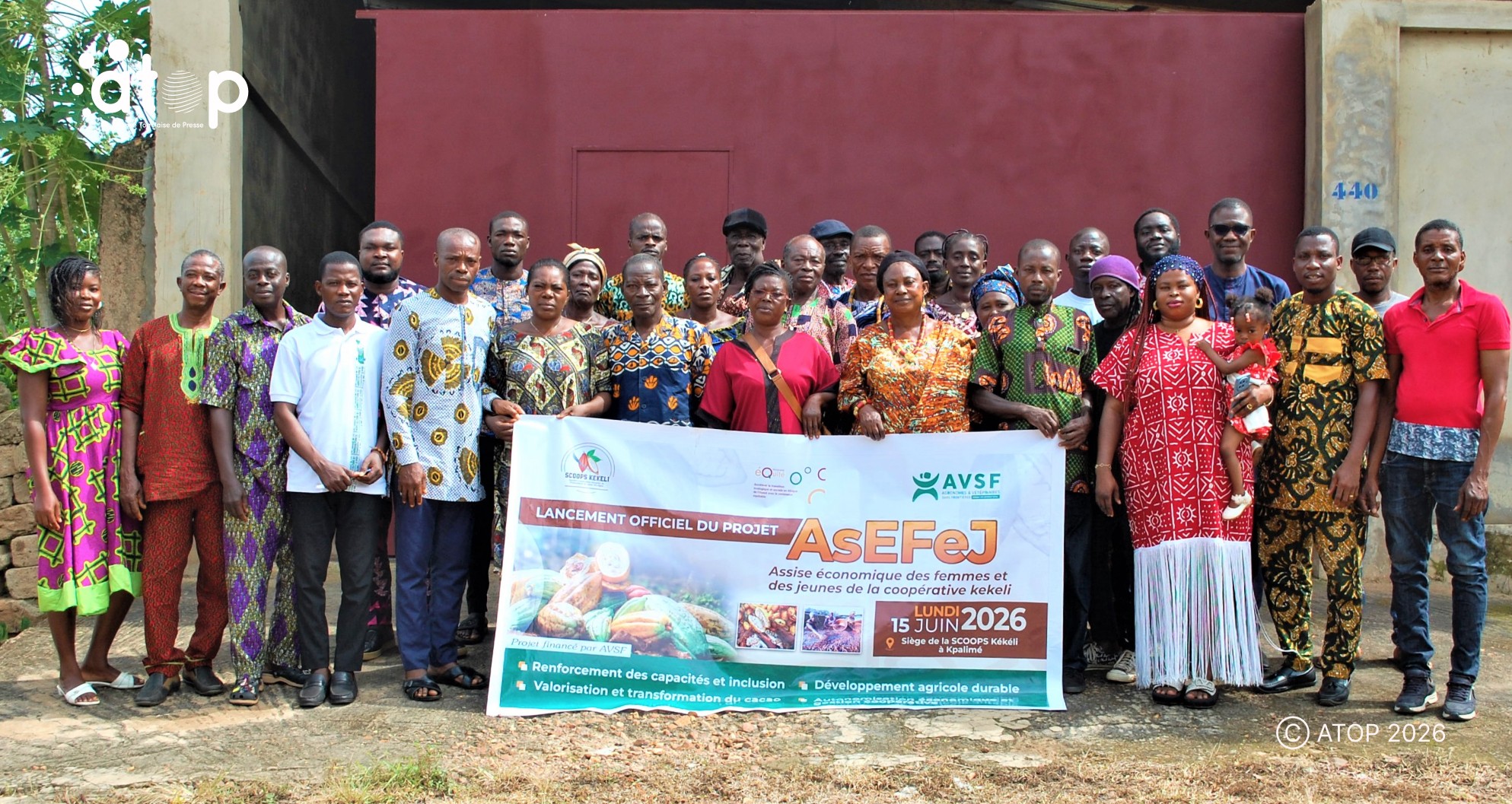 3 Les participants au lancement du projet AsEFeJ