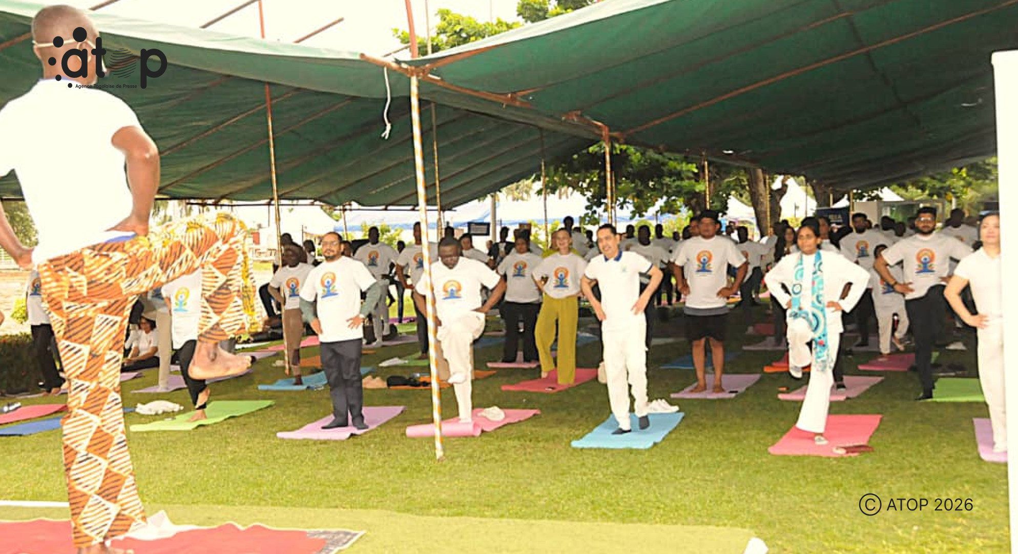 12è Journée internationale du yoga : Le Togo célèbre le bien-être et l’harmonie entre corps et l’esprit 1 Oliver 18 4