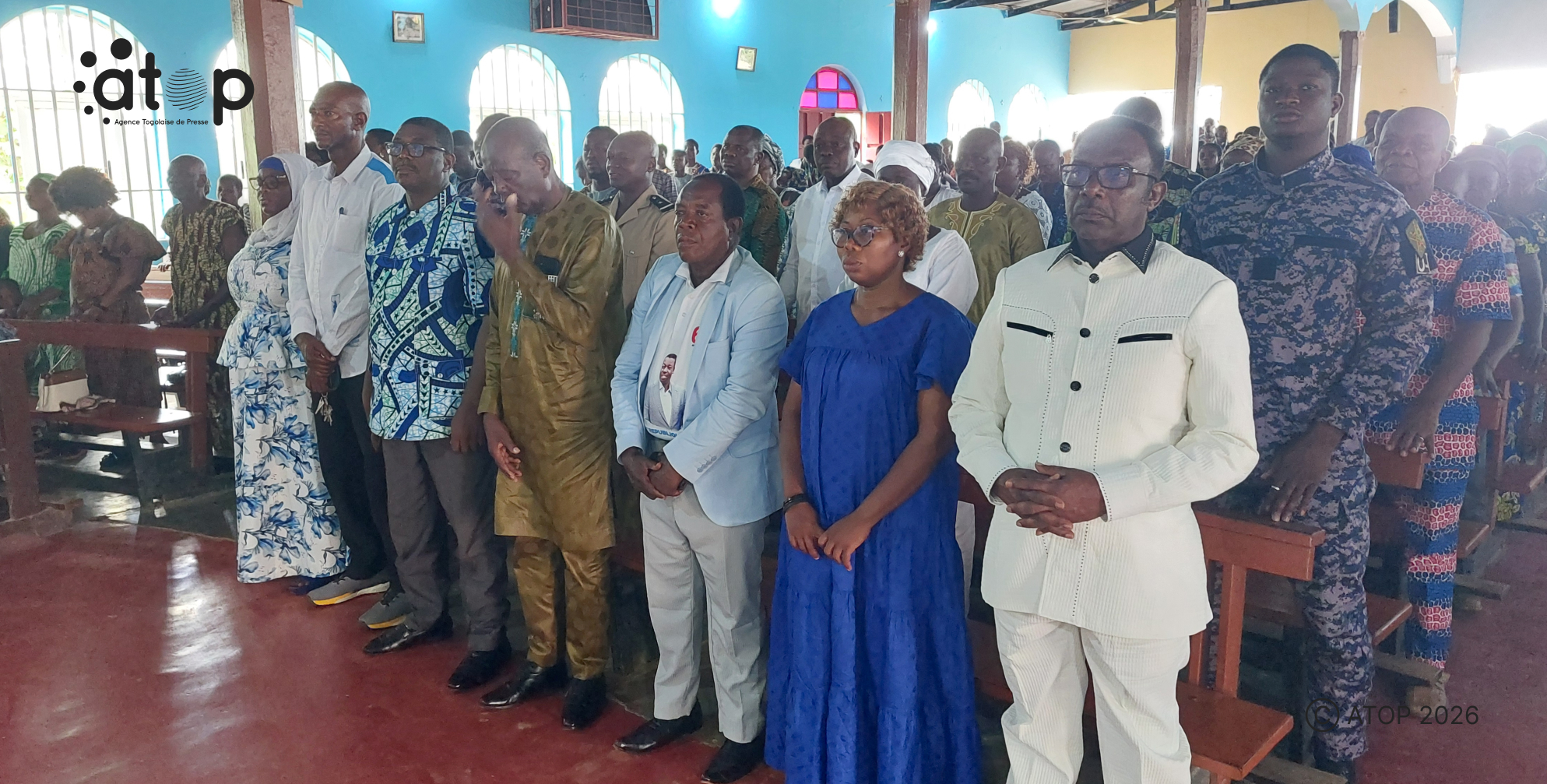 Wawa/Jubilé de diamant de Faure Gnassingbé: Une prière musulmane, une messe catholique et un culte protestant à Badou 1 Oliver 33