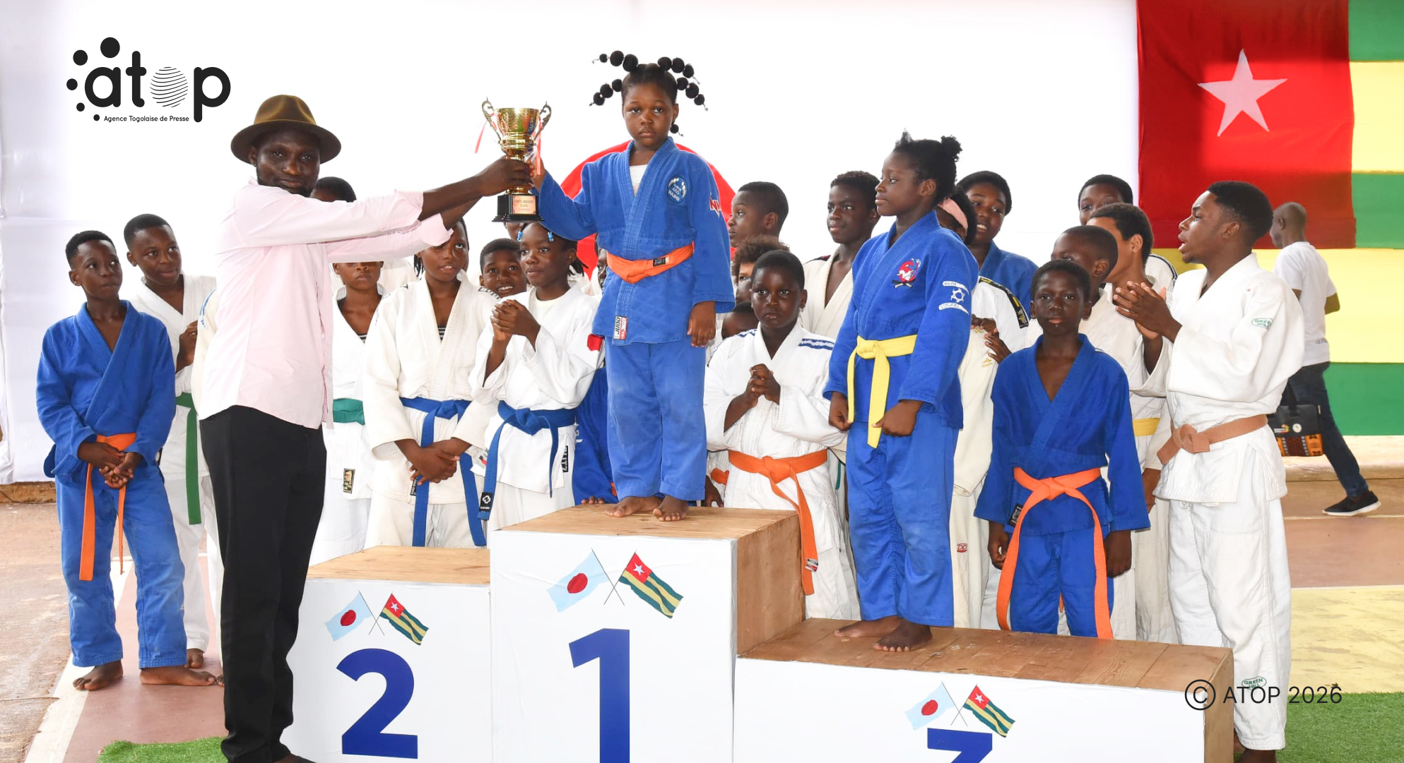 Sport/Judo : Coupe de l’Ambassadeur du Japon : Lion Judo Club et Samurayi Judo Club, vainqueurs 1 Oliver 57
