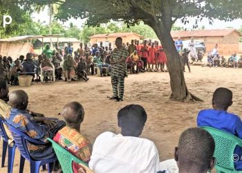 Agou/Développement communautaire : Le député Yossah échange avec sa base à Nyidové 2 Agou/Développement communautaire : Le député Yossah échange avec sa base à Nyidové