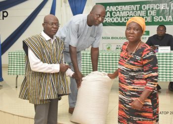 ZIO : La 5e campagne de production du soja lancée à Agbélouvé 2 ZIO : La 5e campagne de production du soja lancée à Agbélouvé