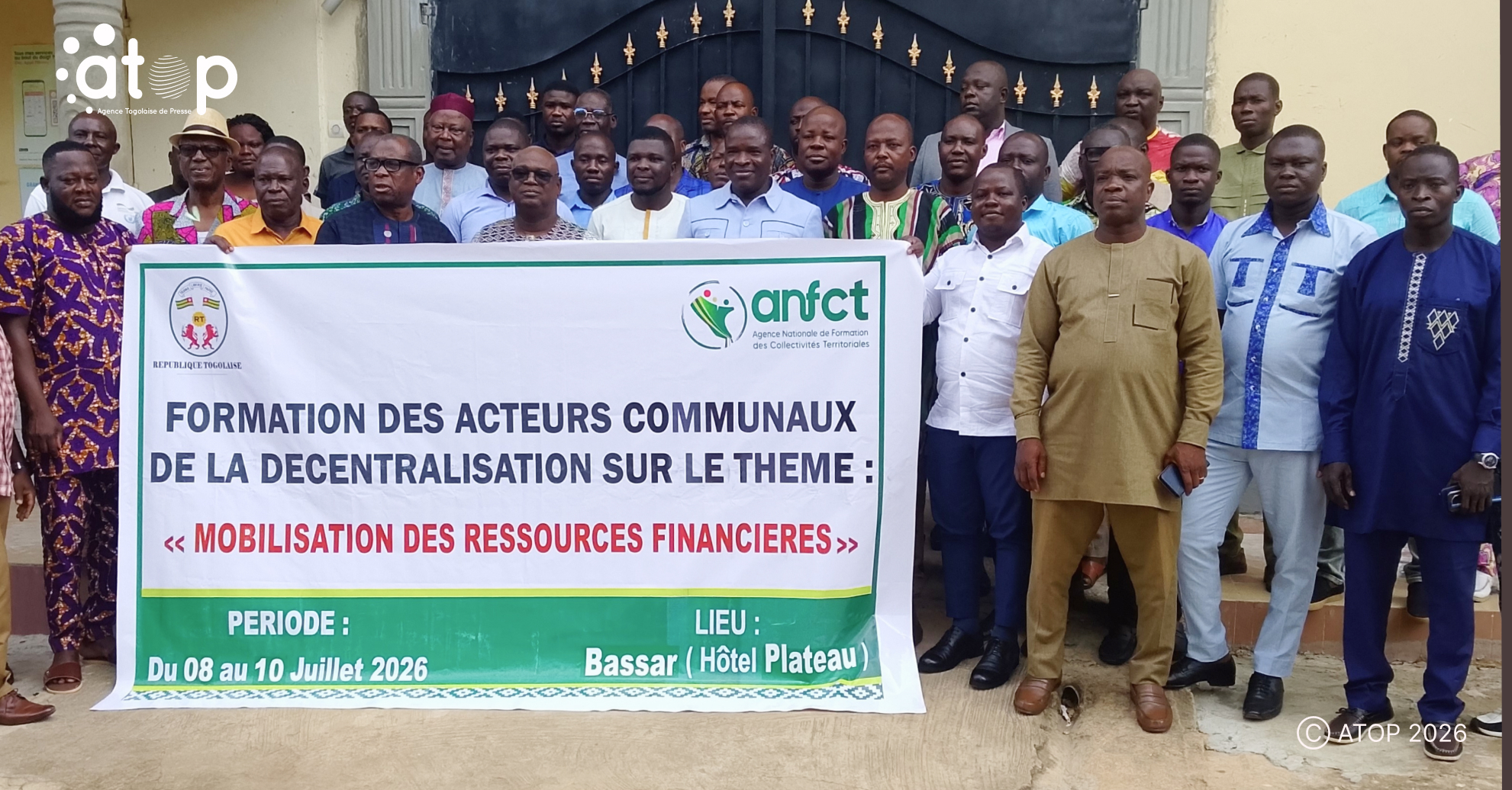 Bassar : Les acteurs communaux outillés sur la mobilisation des ressources financières 1 6 Les participants