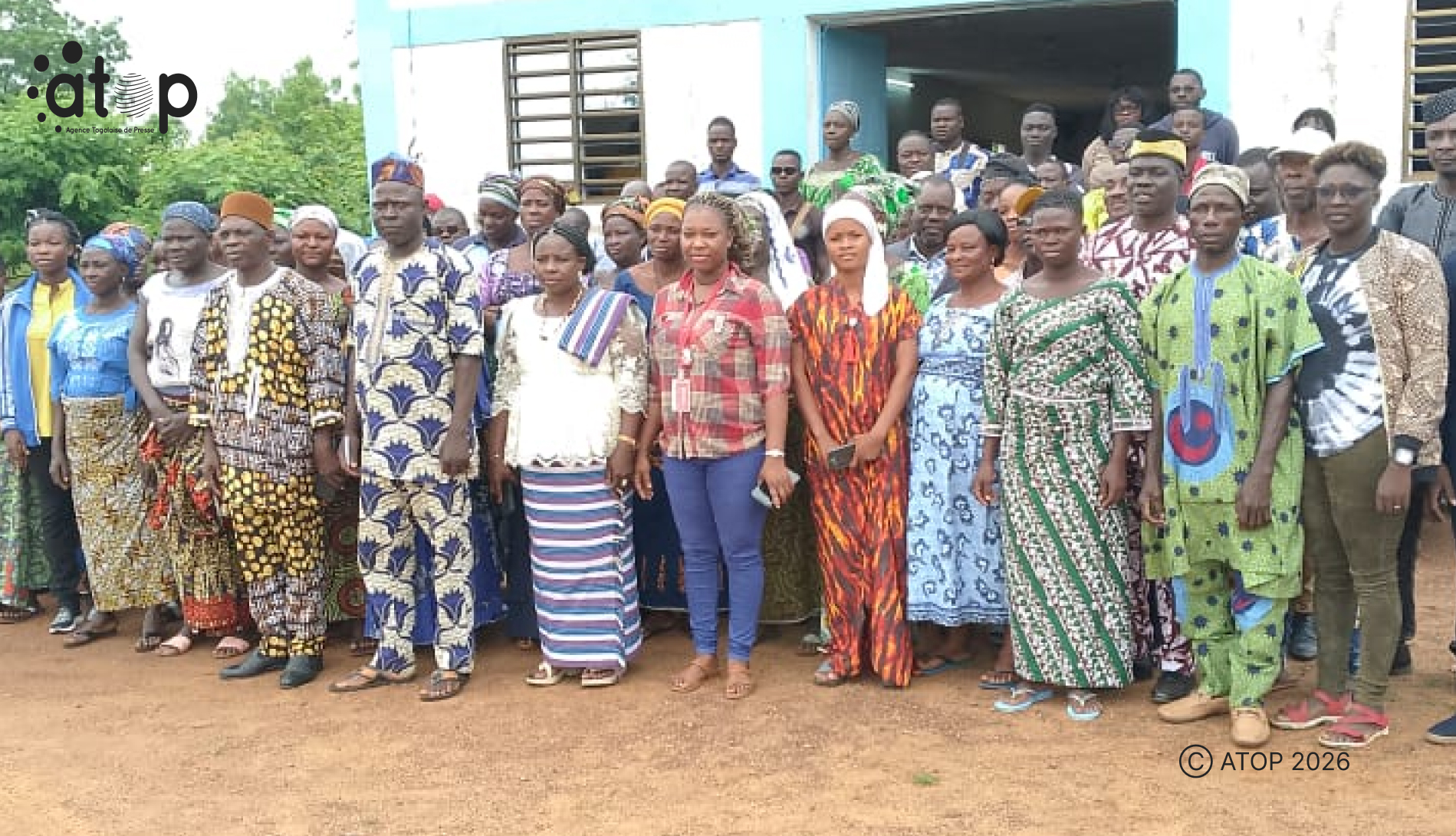 7 Les participants aves les officiels