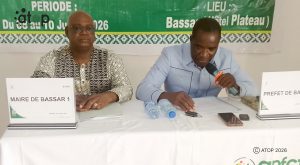 Bassar : Les acteurs communaux outillés sur la mobilisation des ressources financières 2 8 Le prefet de Bassar lancant la seance de formation