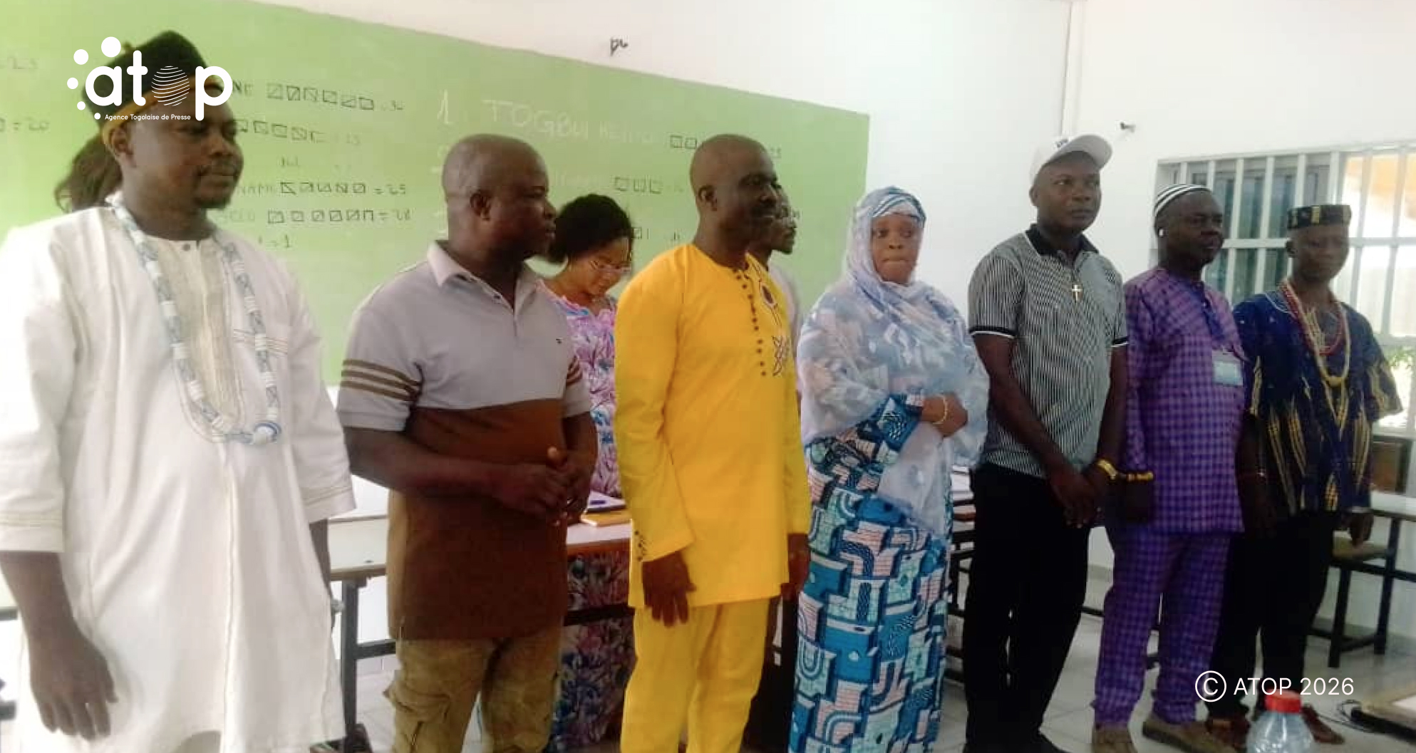 Ogou/ Médecine traditionnelle : Togbui Djamoussa Agbéko porté à la tête de l'APMT Plateaux 1 9 Des membres du bureau elu