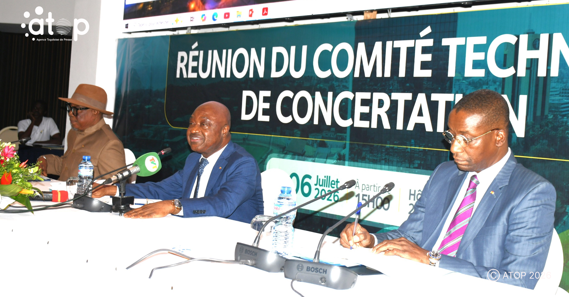 Concertation Etat-secteur privé : Le CCESP tient sa première réunion statutaire de 2026 1 La table dhnonneur