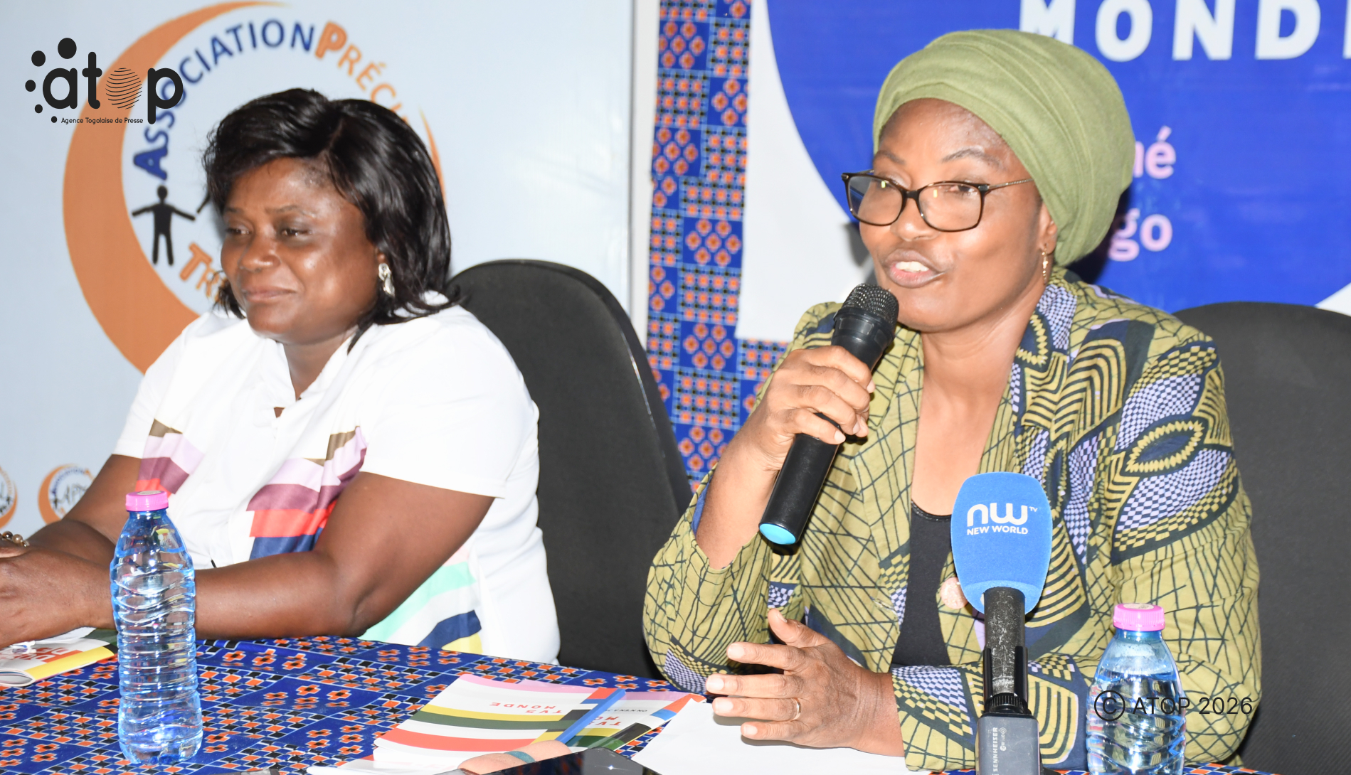 15ᵉ anniversaire de la maison TV5monde Togo : Des activités annoncées pour renforcer l'engagement de la jeunesse 1 Mme Bossou Soedjede annoncant les activites
