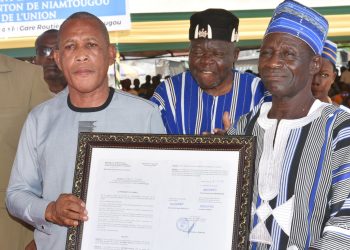 Doufelgou : Katoma Himana officiellement intronisé chef du canton de Niamtougou