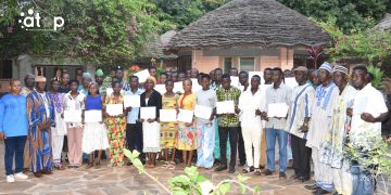Doufelgou: Des jeunes formés en agroécologie reçoivent leurs attestations