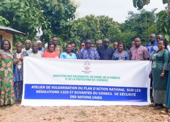Ogou/Genre et securité :  Un atelier de vulgarisation du nouveau plan d’action national sur la résolution 1325