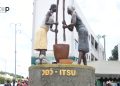 Ogou/ fête traditionnelle : Dédicace de la nouvelle igname et dévoilement du monument Odon Itsu à Atakpamé