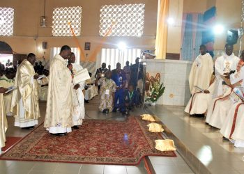 Kloto :  Mgr Amekuse Yawo Edmond prend possession du siège épiscopal de Kpalimé