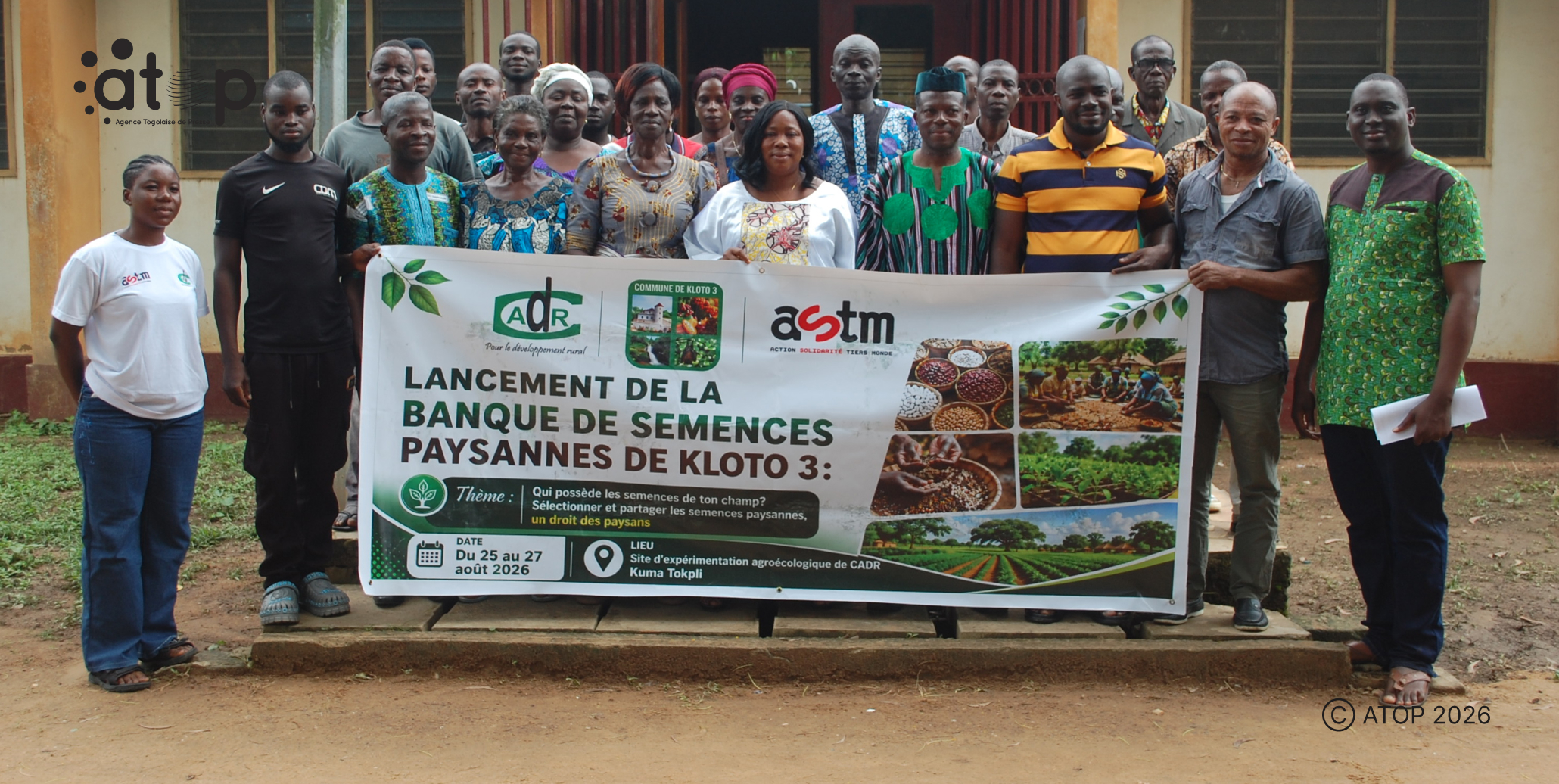 5 Les participants apres louverture des