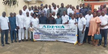 Haho/Assemblée générale élective de ADEWA : M. Bissaka Tadmawa Honoré élu président pour un mandat de deux ans
