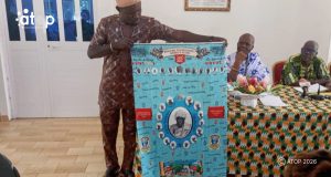 Lacs/Culture : Les festivités de la fête traditionnelle « Bakatué-Anèzan » lancées à Aného 2 58 Presentation du pagne de la fete