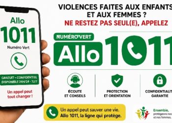Les violences faites aux enfants et aux femmes : « Allo 1011 », un outil d’assistance salué par le gouvernement