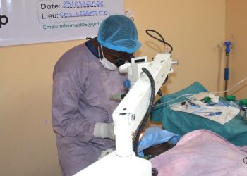 Agoè-Nyivé/Santé : 25 patients opérés de la cataracte