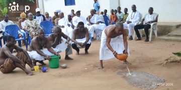 Dunenyo Za 2026 : Des rites de libation annoncent la fête à Sagbado 5 Dunenyo Za 2026 : Des rites de libation annoncent la fête à Sagbado