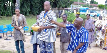Kloto/Appel historique du 30 août 1969 : Des chefs traditionnels et autorités de Kloto prient pour la paix au Togo