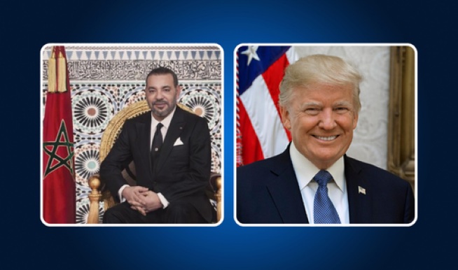 Sahara : Le président Trump réitère au roi Mohammed VI le soutien des États-Unis à la proposition marocaine d'autonomie 1 Trump.jpg