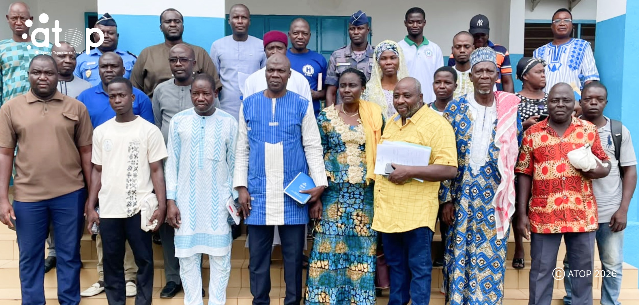 Tchamba/Santé : Les comités de rédaction du PEH du CHP-Tchamba mise en place 1 12 Les participants