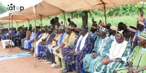 Dankpen : Gbama Mougnimba reconnu chef du canton de Natchitikpi 2 32 Vue partielle des chefs traditionnels et les autorites a la ceremonie