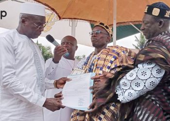 Agoè-Nyivé : Togbui Yaovi Djivon II intronisé chef du village de Tikplonoukondji